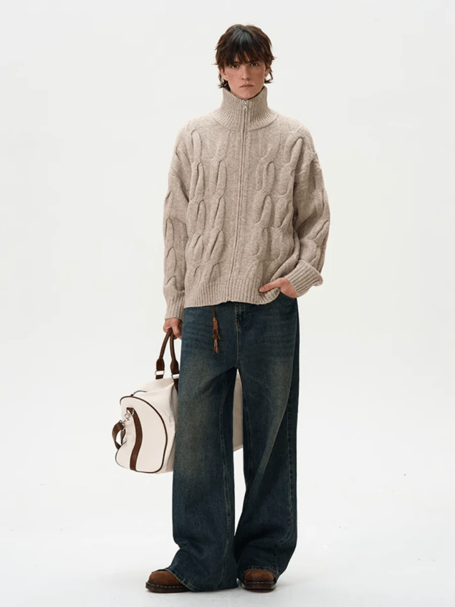 [MADWITCH] turtleneck sweater st1863